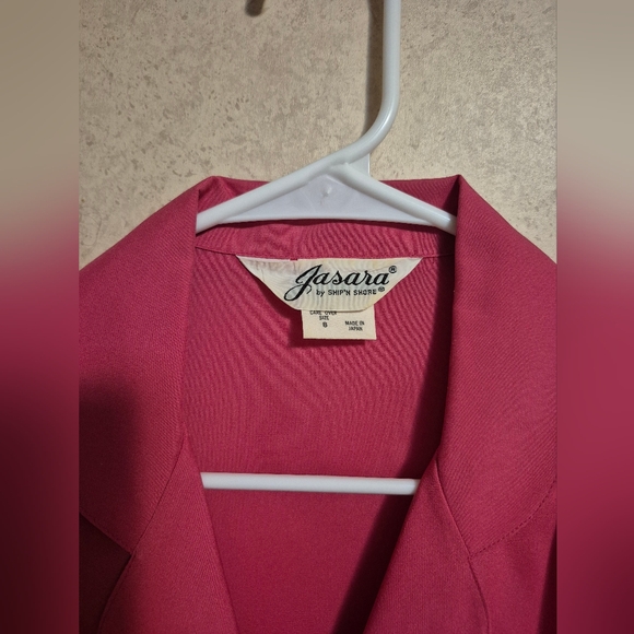 Vintage Jasara by Ship'N Shore collared button down pink blouse - Picture 5 of 5